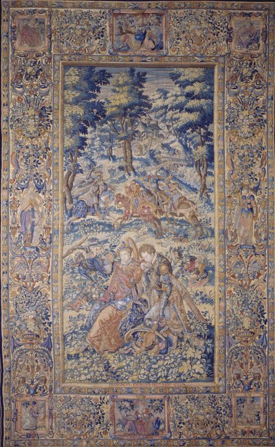 Wandteppiche mit Geschichten von Amadis von Gallien von Workshop of François Spiering